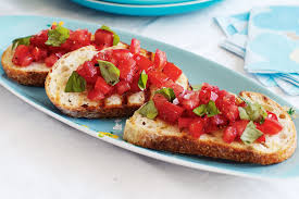 Tomato Basil Bruschetta